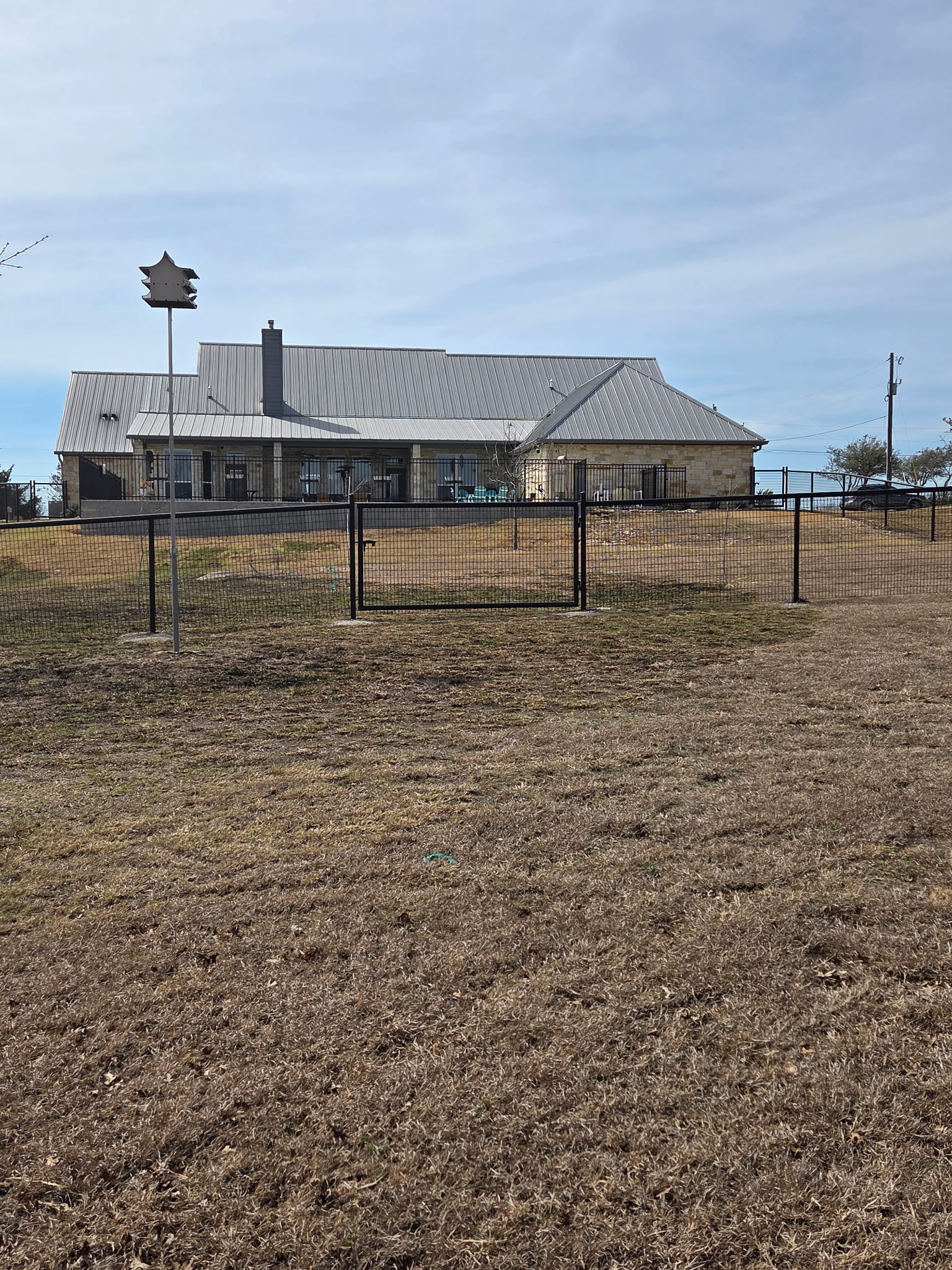 Welded wire panel fencing